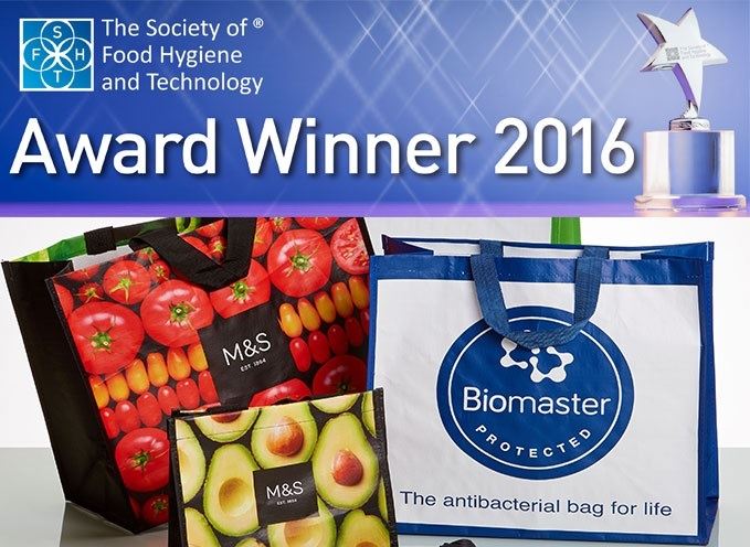 Another major award for the Biomaster ‘bag for life’